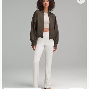 Lululemon ribbed soft strewn flare pant